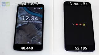 مقایسه سرعت Nexus 5 و Nexus 5X