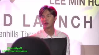 لی مین هو-Kyochon Manila event 2015  (از من گفتن نبینی ضرر کردی)