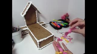 #ساخت تخت جینجر برد هوس برای عروسک#