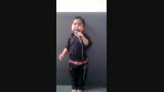 مداح کوچولو پویا (امیرعلی) افشاری وقتی خیلی کوچک بود