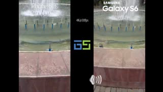 مقایسه کیفیت فیلمبرداری 4K در Galaxy S6 و iPhone 6s