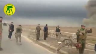 انفجار ماشین انتحاری دواعش / بیجی