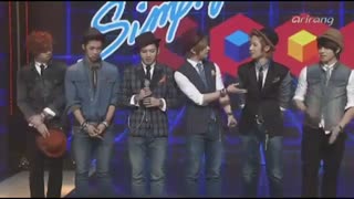 C-CLOWN Simply K-pop Interview　MC/ELI