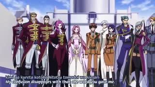 تیتراژ آغازین 1 انیمه ی کدگیاس نسخه اول-Code Geass Opening 1 version 1