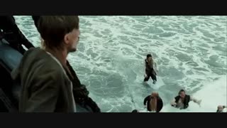 وقتی کاپیتان جک اسپارو از آدم خور ها فرار میکنه( ته خنده)