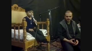 مداح کوچولو پویا (امیر علی) افشاری ،  امامزاده زید اصفهان (نوکری اهل البیت( ع) در حال بیماری)