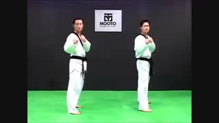 تکواندو مبارزه  02- قسمت دوم ـ  قدم برداری و جابجایی ـ سری آلبوم های آموزشی هنرهای رزمی و دفاع شخصی کوثرپرداز