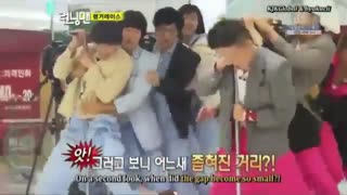 Running Man Ep 1-Hwang Jung-eum, Lee Hyo-ri