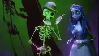 سکانس زیباموزیکالی از انمیشین عروس مرده به کارگردانی.تیم برتون