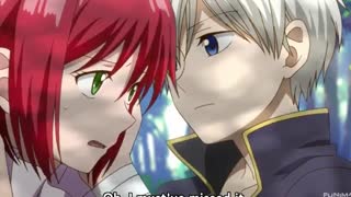 موزیک ویدیو انیمه سفید برفی با موهای قرمز_AMV snow white with the red hair