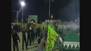 زنجیر زنی محرم 1394 شب دهم کیفیت متوسط