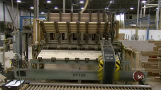 خط تولید ساخت درب چوبی MDF