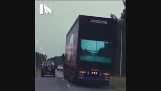 تکنولوژی جدید سامسونگ روی کامیون ها...