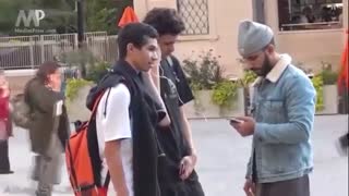 عکس العمل جالب آمریکایی ها هنگام گوش دادن آیات قرآن