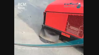 جاروی محوطه/جاروی محوطه سرنشین دار/جاروی محوطه دیزلی