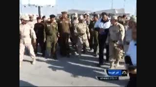 بازدید فرماندهان نظامی ایران و عراق برای بررسی امکانات اربعین