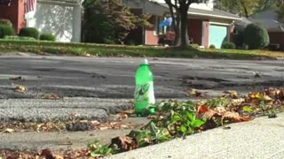 040- بمب گازی ( واکنش آلومینیوم و هیدروکلریک اسید)