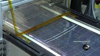 خط تولید پنل خوشیدی (سولار) قابل حمل