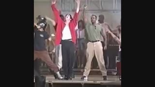 تمرین مایکل برای تور هیستوری