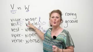 Pronunciation – V & W