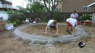 ساخت استخر روی زمین - How its made