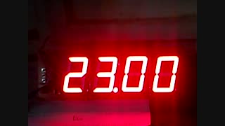 ساعت دیجیتالی(RTC) با سِگمِنت های خیلی بزرگ