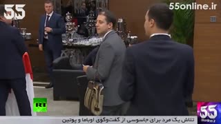 تلاش یک مرد برای جاسوسی از گفت‌وگوی اوباما و پوتین