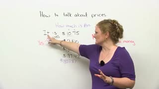 How to talk about prices in English – Basic Vocabulary