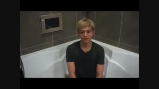 INFINITE - Ice Bucket Challenge - Myungsoo  (چالش سطل آب یخ کیم میونگ سو از اینفینیت)