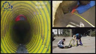 بازرسی خط لوله   ( نحوه کارکرد دوربین کابلی )