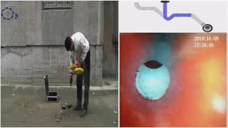 بازرسی خطوط لوله ( انشعاب فاضلاب )