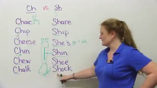 Speaking English: How to say CH & SH