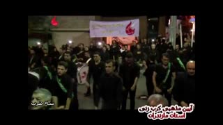 کرب زنی تکیه سیدالشهدا (ع) بابل، در تهران پژوهش: سیدمسعود بنی حسینی عصب‌کشی