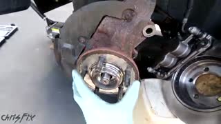 آموزش چگونگی تعویض بلبرینگ چرخ جلو