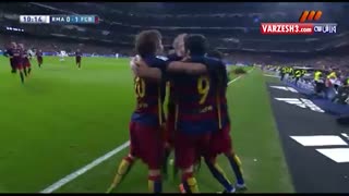 بارسلونا 4 رئال مادرید 0 - ال کلاسیکو ( خلاصه بازی )