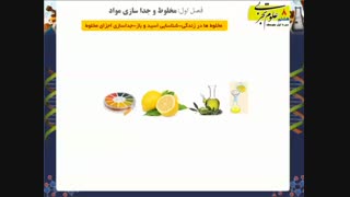 اجزای تشکیل دهنده محلول - انواع محلول ها - علوم هشتم