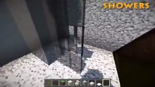 25 نوع دیزاین دستشویی در minecraft