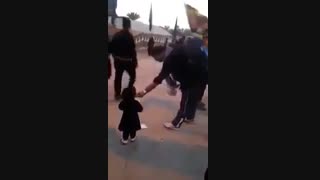 کوچکترین  خادمه زوار اربعین حسینی