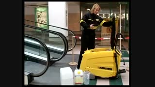 پله شوی برقی - شستشوی پله برقی - پله برقی شور