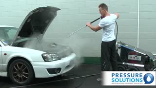 کارواش سه فاز صنعتی - واتر جت آب گرم - دستگاه فشار قوی آب