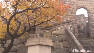 دیوار چین در هوای مه‌آلود