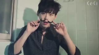 لحظات بامزه لی جونگ سوک تو پشت صحنه اکثر کارهاش