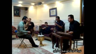 تمرین آهنگ من غلام قمرم توسط گروه ماه چاوین به خوانندگی متین رضوانی پور