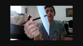 شعبده سالم کردن کاغذ سوراخ