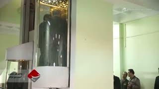 ماجرای حبس شدن احمدی نژاد در آسانسور