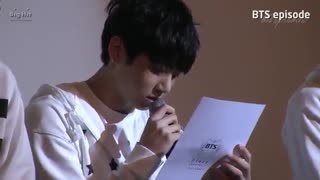 BTS Letter to ARMY in Birthday party