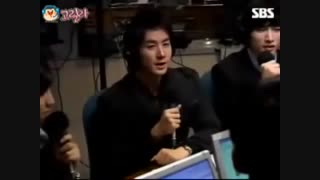 Kibum singing a SS501 song