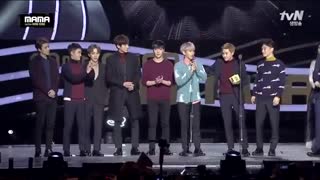 MAMA EXO Best Male Group award