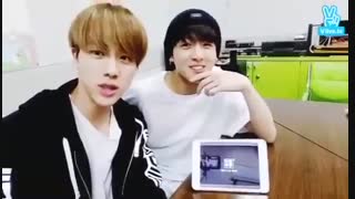 BTS - V APP Live Jin & Jungkook