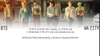 Ma City - BTS Lyrics (Han-Rom-Eng)